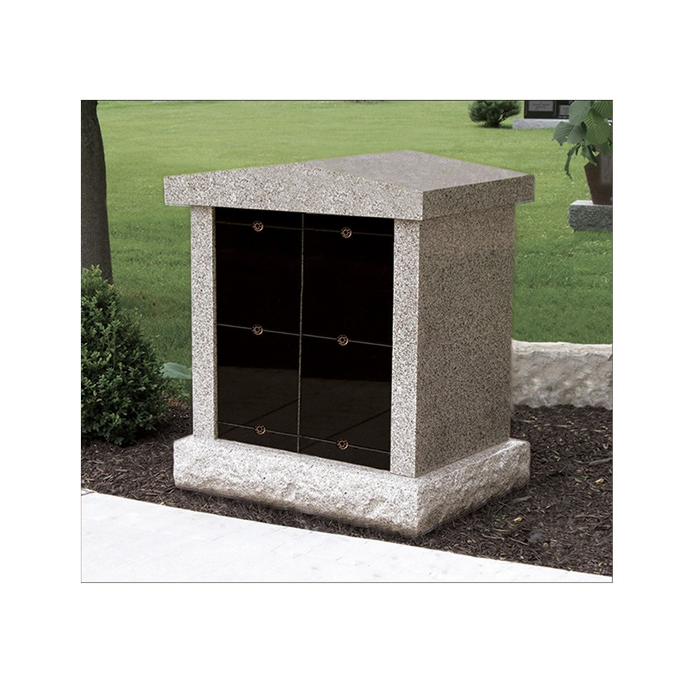 Doric Lyssa four niche peaked top columbarium