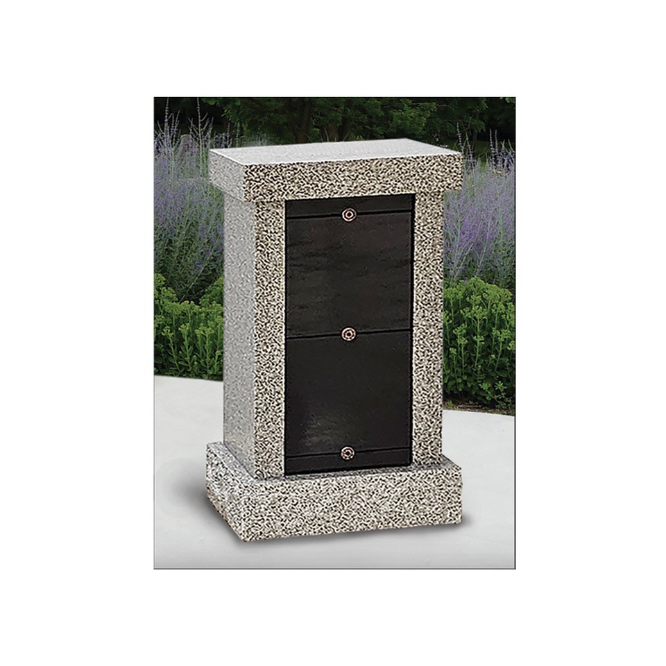 Doric Thallo two niche flat top columbarium